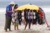 Bikini vendor, Copacabana Beach, Rio de Janeiro, Brazil